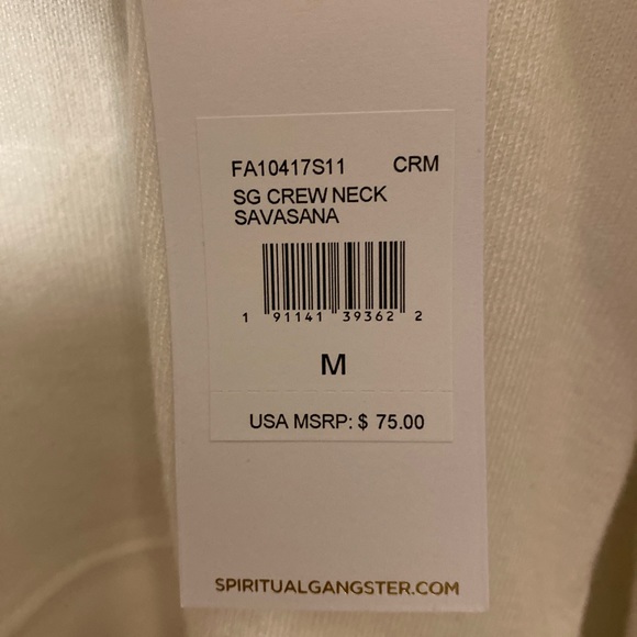 NWT Spiritual Gangster Medium Long Sleeve Shirt - Picture 6 of 7